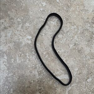 Set of 5 black headbands